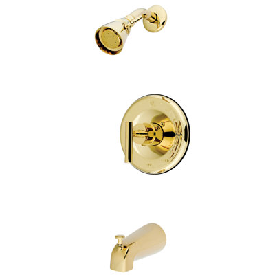 Elements of Design Manhattan Volume Control Tub and Shower Faucet