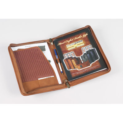 Claire Chase Zippered Folio