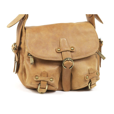 Claire Chase Florentine Handbag in Tan