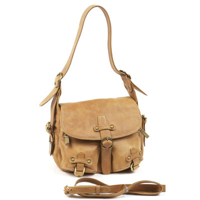 Claire Chase Florentine Handbag in Tan