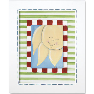 Doodlefish Moon and Star Sun Framed Giclee Wall Art