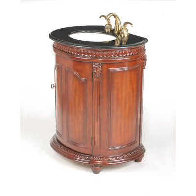 Virtu Compania Single 30" Bathroom Vanity in Antique Cherry