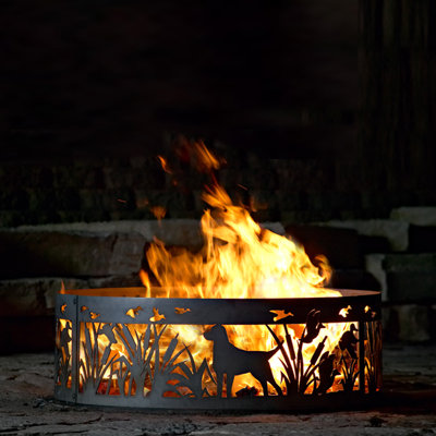 P & D Metal Works Lab N Duck Fire Ring