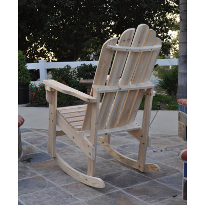 Shine Company Inc. Marina Indoor / Outdoor Rocking Chair