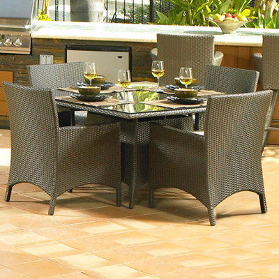 North Cape International Melrose 48" Square Dining Table