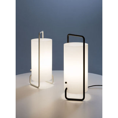 Santa & Cole Asa Table Lamp with Black Metal Structure