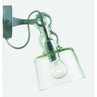 Produzione Privata Acquaparete Wall Sconce in Transparent Green