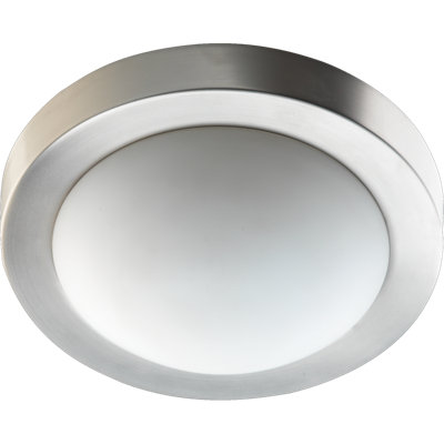Quorum Two Light Flush Mount