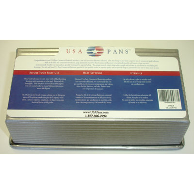 USA Pans 1 lb. Loaf Pan with Americoat