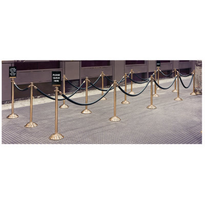 Tensator Classic Post with Forged Universal Loop