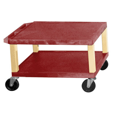 H. Wilson Company Tuffy 16" 2-Shelf Utility Cart