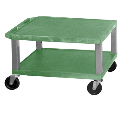 H. Wilson Company Tuffy 16" 2-Shelf Utility Cart