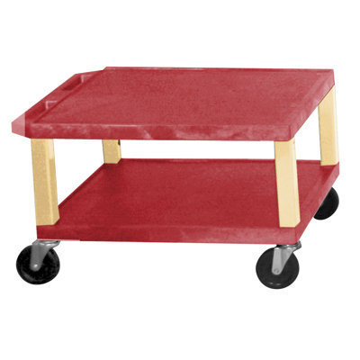 H. Wilson Company Tuffy 16" 2-Shelf Utility Cart