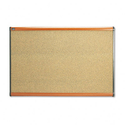 Quartet&reg; Prestige Graphite-Blend Cork Bulletin Board