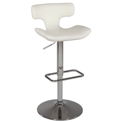 Chintaly Imports 26" Swivel Counter Stool with Ladder Back