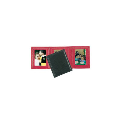 Budd Leather Lizard Grain Accessory Lizard Print Triple Mini Frame