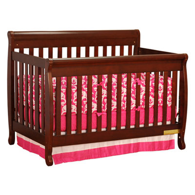 AFG Furniture Athena Alice Two Piece Convertible Crib Set in Cherry