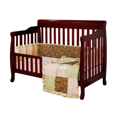 AFG Furniture Athena Alice Two Piece Convertible Crib Set in Cherry
