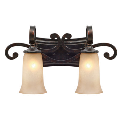 Portland Vanity Light in Fired Bronze