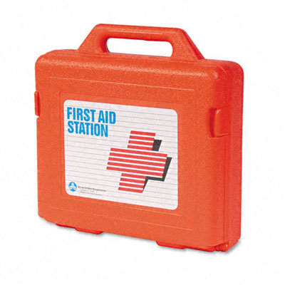 Acme United Corporation First Aid Kit for 50 People, 141 Pieces, OSHA/ANSI Compliant, Plastic Case                                                   