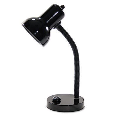 Advantus Corp. Ledu Incandescent Gooseneck Desk Lamp, 16 Inches High