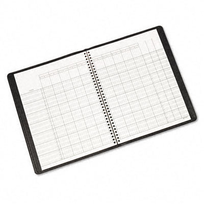 At-A-Glance Undated Class Record Book 10-7/8 x 8-1/4, Black                                                                              