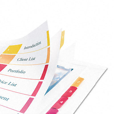 Avery Consumer Products Extrawide Ready Index Dividers, 10-Tab, 9 1/2 x 11, Assorted, 10 per Set
