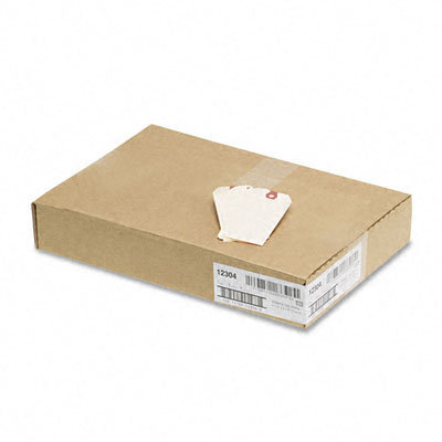 Avery Consumer Products Unstrung Shipping Tag w/Reinforced Eyelet, Paper, 4-1/4 x 2-1/8, Manila, 1000/Pk                                             