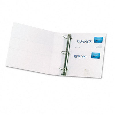 Avery Consumer Products Nonstick Heavy-Duty EZD Reference View Binder, 2in Capacity, Navy Blue