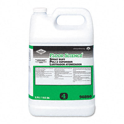 DRACKETT PROFESSIONAL                              Floor Science Spray Buff, 1 Gal Bottle, 4/Carton