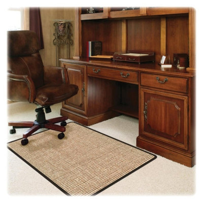 Deflect-O Corporation Low Pile Carpet Straight Edge Chair Mat