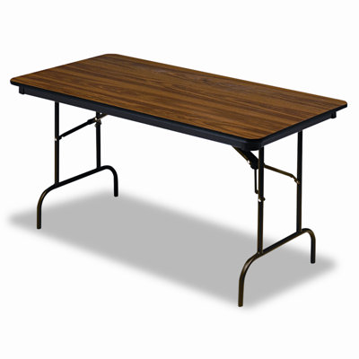 Iceberg Enterprises Premium Wood Laminate 30" x 96" Folding Table