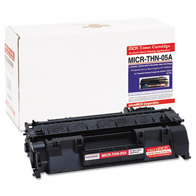 MicroMICR Corporation MICRTHN05A Compatible MICR Toner, 2300 Page-Yield, Black