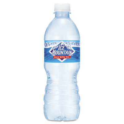 Nestle' USA Bottled Spring Water, 1/2-Liter Size, 24 Bottles/Carton