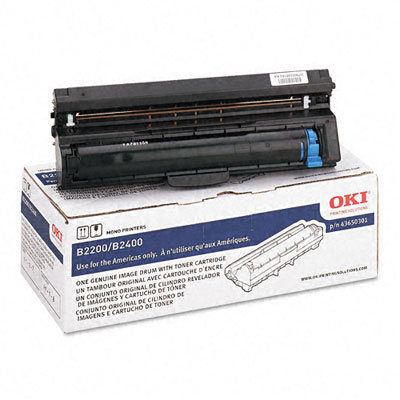 OKI 43650301 Drum, Black                                                                                                         