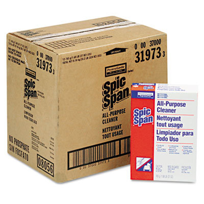 Procter & Gamble Commercial Spic and Span All-Purpose Floor Cleaner, 27oz Box, 12/carton                                                                 