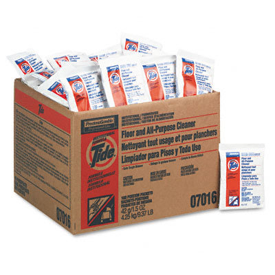 Procter & Gamble Commercial Tide Floor and All-Purpose Cleaner, 100/Carton