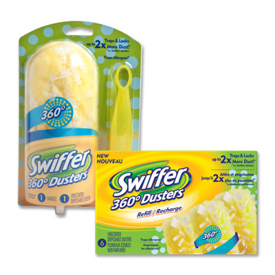 Procter & Gamble Commercial Swiffer Dusters Starter Kit,w/1 Handle and 1 Duster