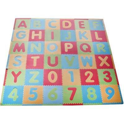 Tadpoles Tadpoles 36 Piece ABC Playmat Set