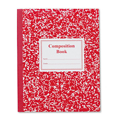 Roaring Spring Paper Products Grade School Ruled Composition Book, 9-3/4 x 7-3/4, 50 Sheets, Blue