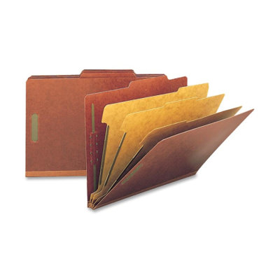 Smead Manufacturing Company Folders, Legal, 3 Partition, 3" Expansion, Legal, Gray
