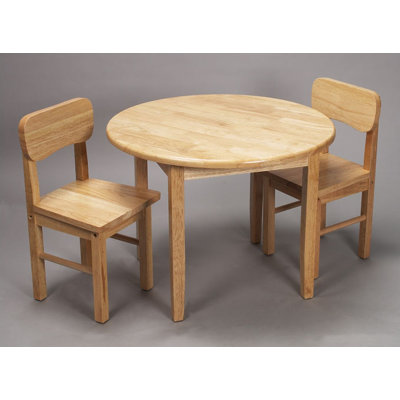 Gift Mark Kids' 3 Piece Table and Chair Set