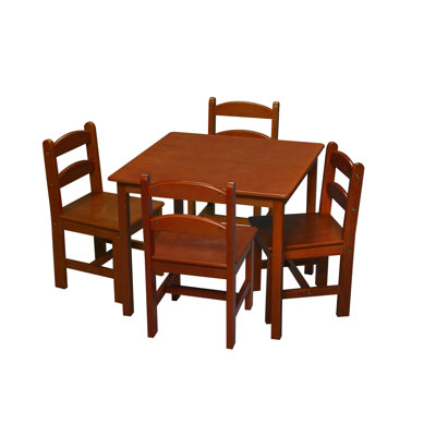 Gift Mark Kids 5 Piece Table and Chair Set