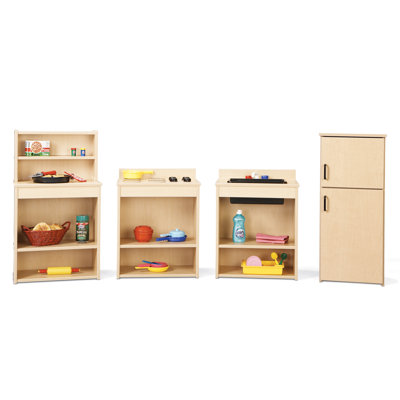 Young Time Four Piece Play Kitchen Set