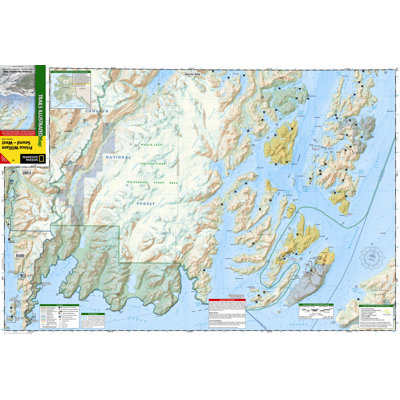National Geographic Maps Trails Illustrated Map Prince William Sound, West