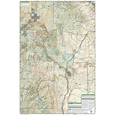 National Geographic Maps Trails Illustrated Map Bradshaw Mountains, Prescott National Forest