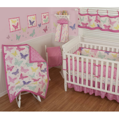Sumersault Butterfly Block Decal