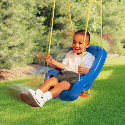 Little Tikes 2-in-1 Snug 'n Secure Swing in Blue