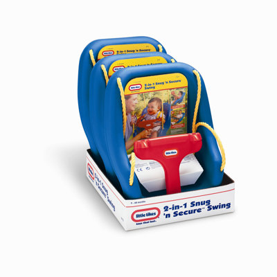 Little Tikes 2-in-1 Snug 'n Secure Swing in Blue
