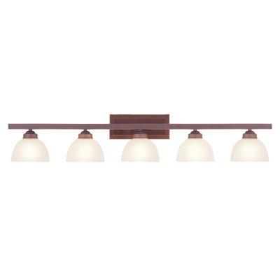 Livex Lighting Somerset Five Light Bath Vanity